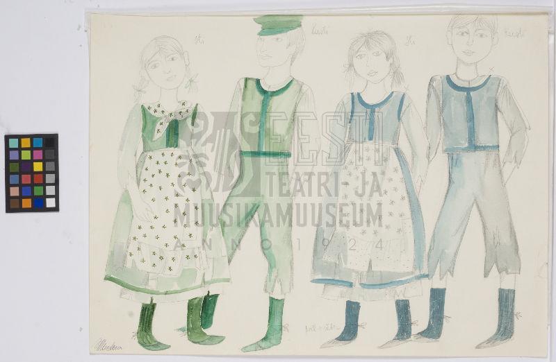 Kunstnik Liina Pihlak - 
 Eesti Teatri- ja Muusikamuuseumi kogu