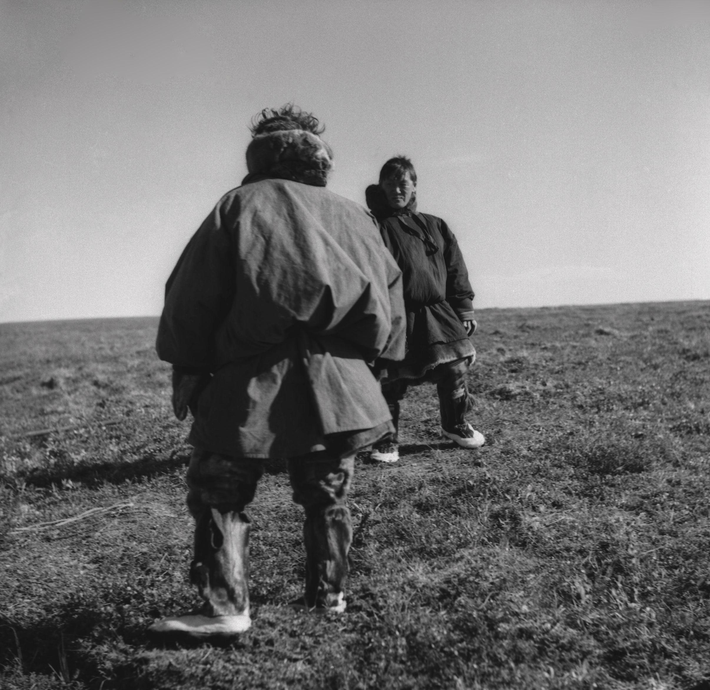 Filmivõtetel tundras - Foto Tõnu Seilenthal