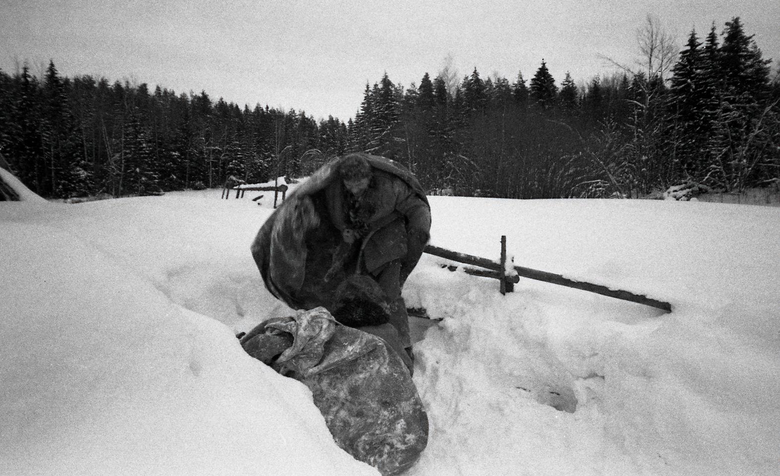 Lumes müravad Arvo Iho ja Eha Meier.