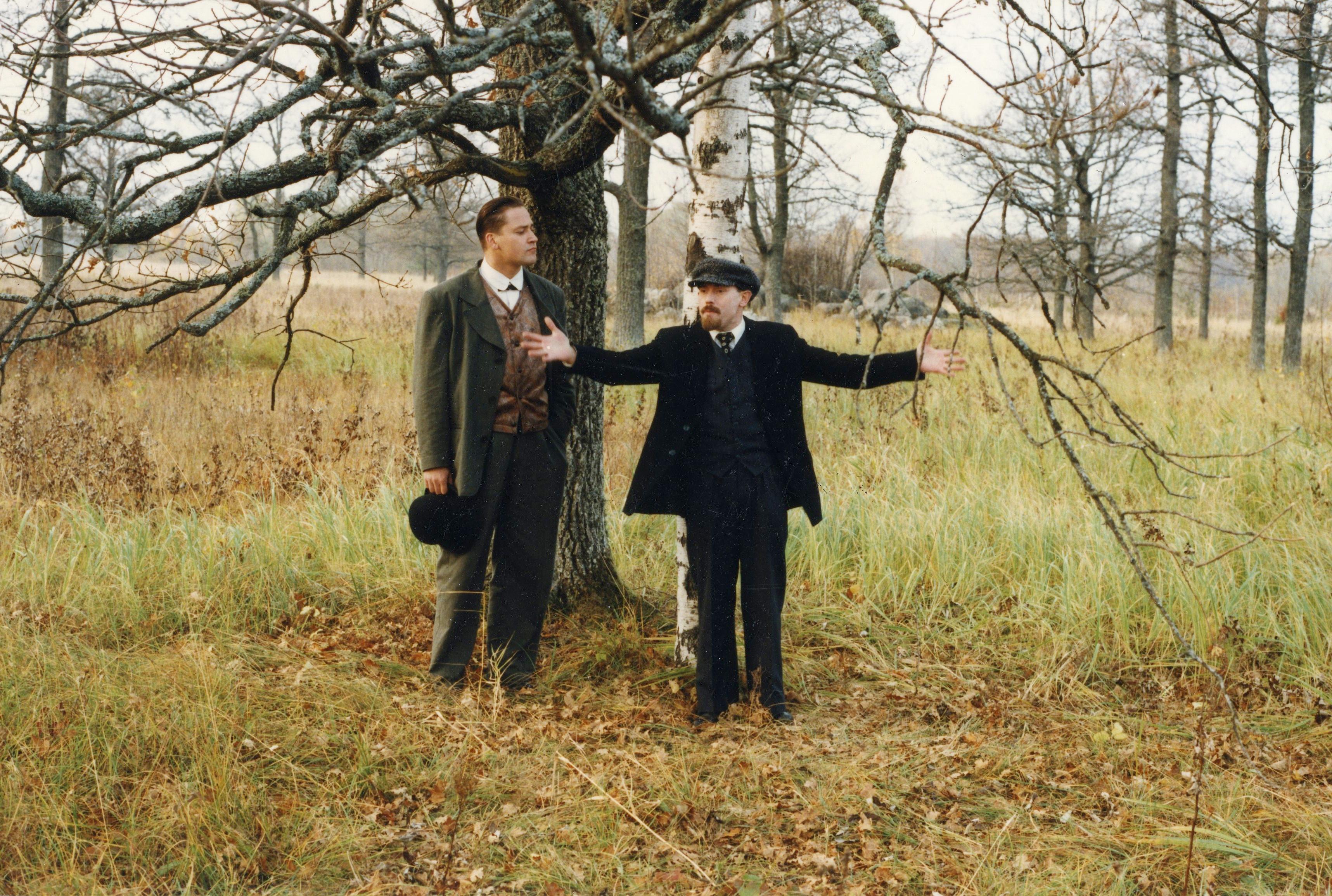 Aleksander Kesküla osas Üllar Saaremäe, Lenini osas Viktor Suhhorukov - Foto Roland Rajamägi