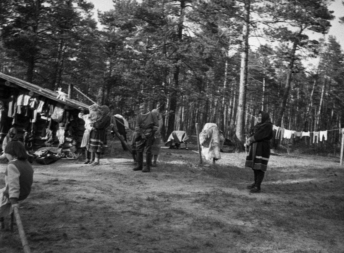 Hantide tantsu filmivõtted - Foto Maie Jõgi