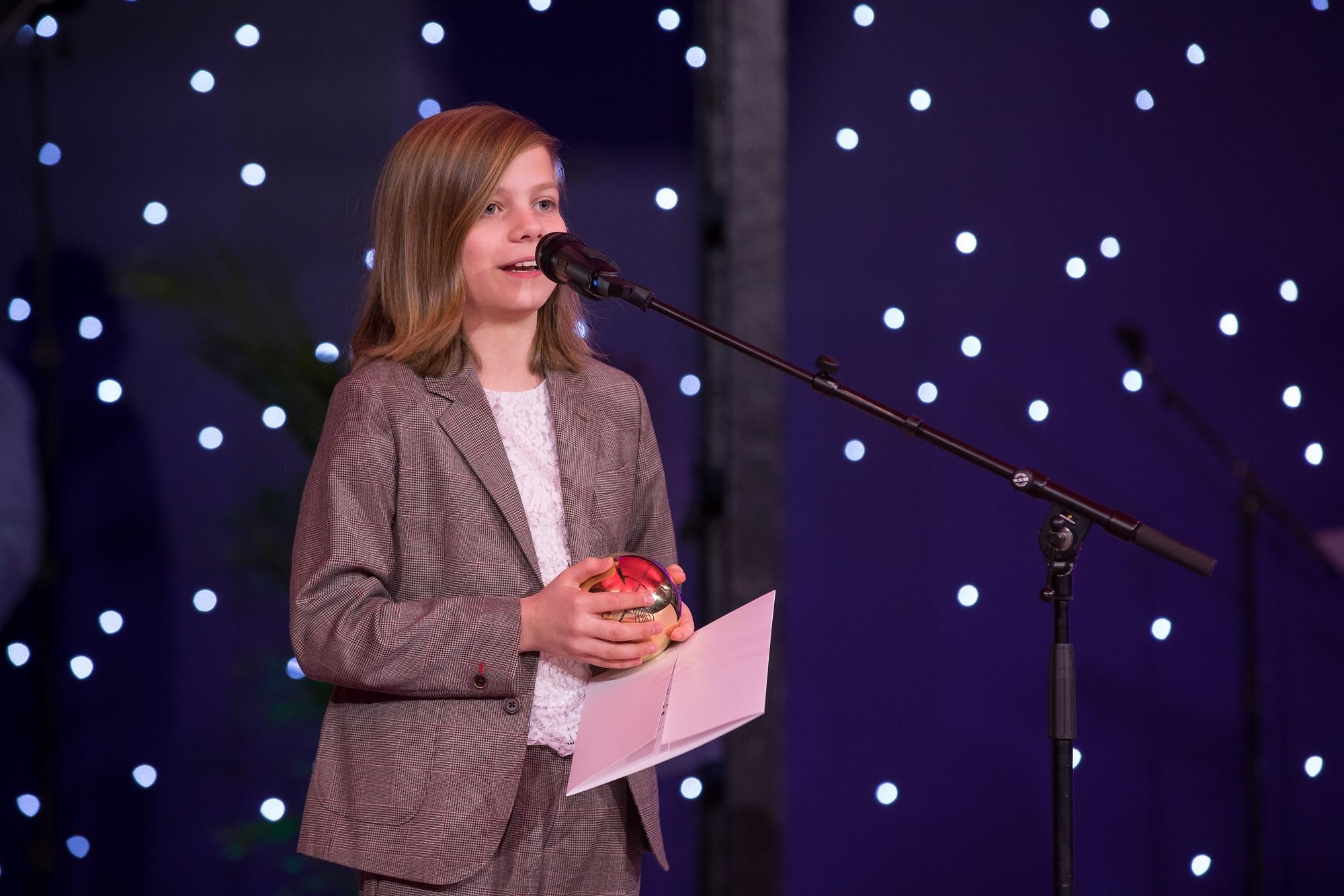 Kultuurkapitali audiovisuaalse kunsti sihtkapitali aastapreemia laureaat, parima naisnäitleja preemia pälvinud Leelo osatäitja filmis Seltsimees laps Helena Maria Reisner- Foto Egert Kamenik - Eest Kultuurkapital