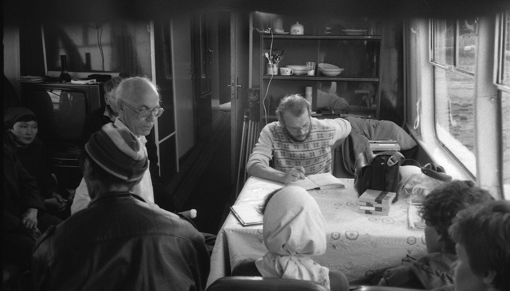 Filmigrupiga laeval (1988) - Foto Enn Säde