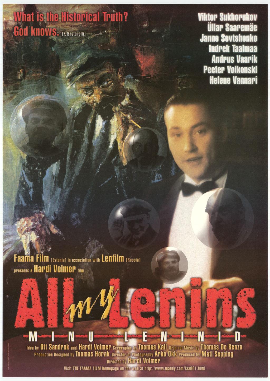 Minu Leninid (1997) -
 Kunstnikud Erki-Erich Merila ja Aavo Ermel -
 Filmiarhiivi kogu
