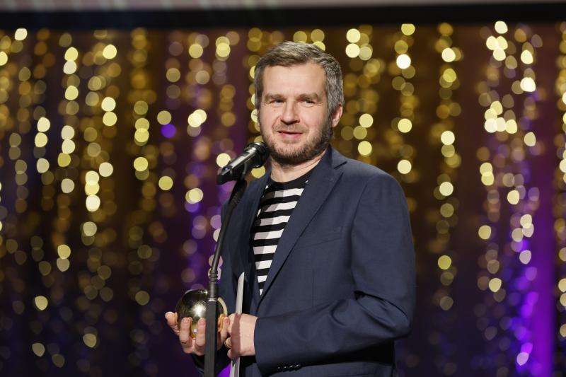 Eesti Kultuurkapitali peapreemia laureaat audiovisuaalse kunsti valdkonnas Jaak Kilmi, mängufilmi Tagurpidi torn looja - Foto Egert Kamenik - Eesti Kultuurkapital