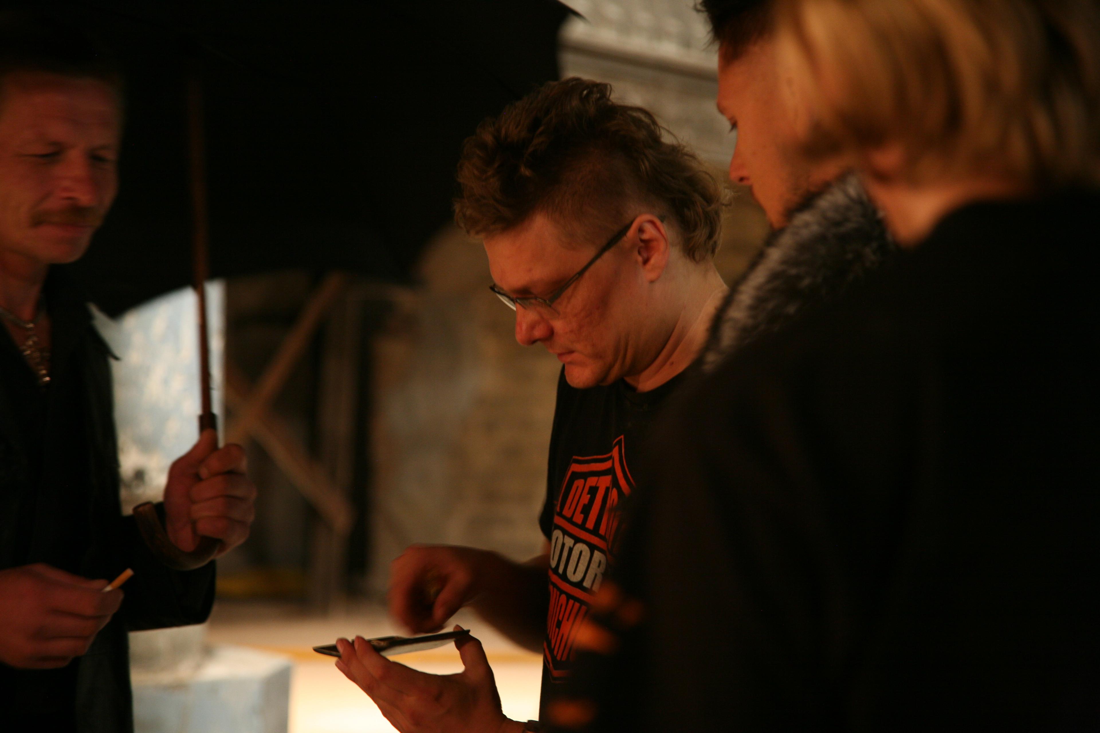 Režissöör Rainer Sarnet - Foto Peeter Laurits - Homeless Bob Production