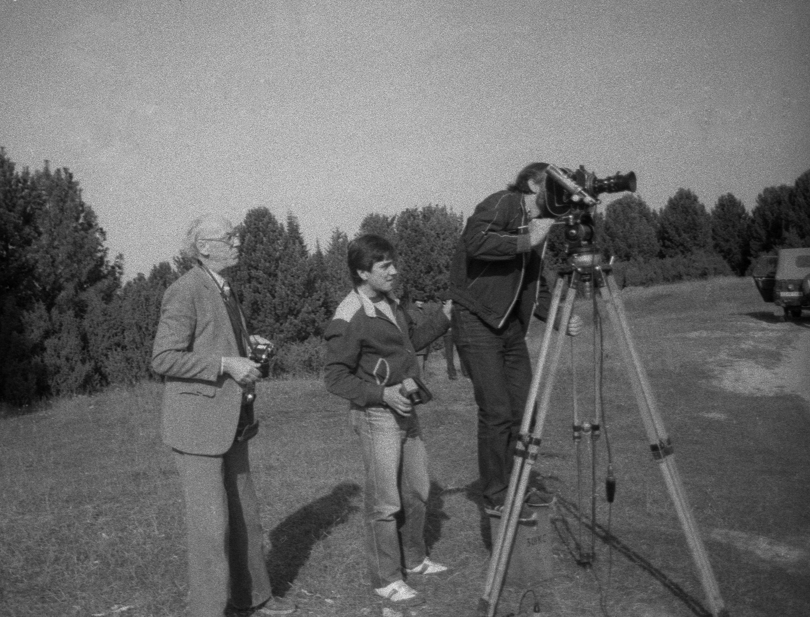 Filmivõtted Surgutis ja mäel (1985)