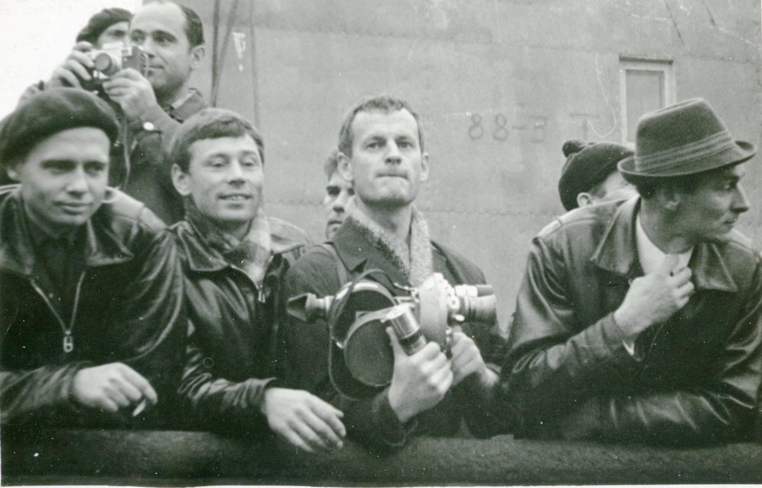 Antarktikast tagasi jõudmine Leningradi sadamasse (mai, 1969) - Foto Arvo Vilu