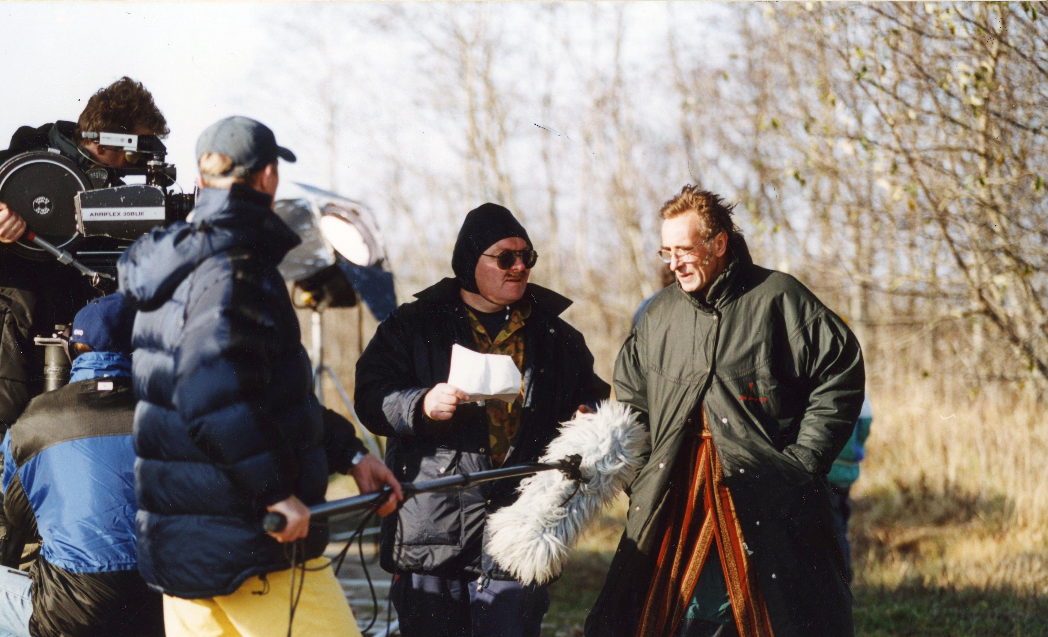 Filmivõtetel - Stsenarist ja režissöör Peeter Simm, Adolfi osatäitja Lembit Ulfsak