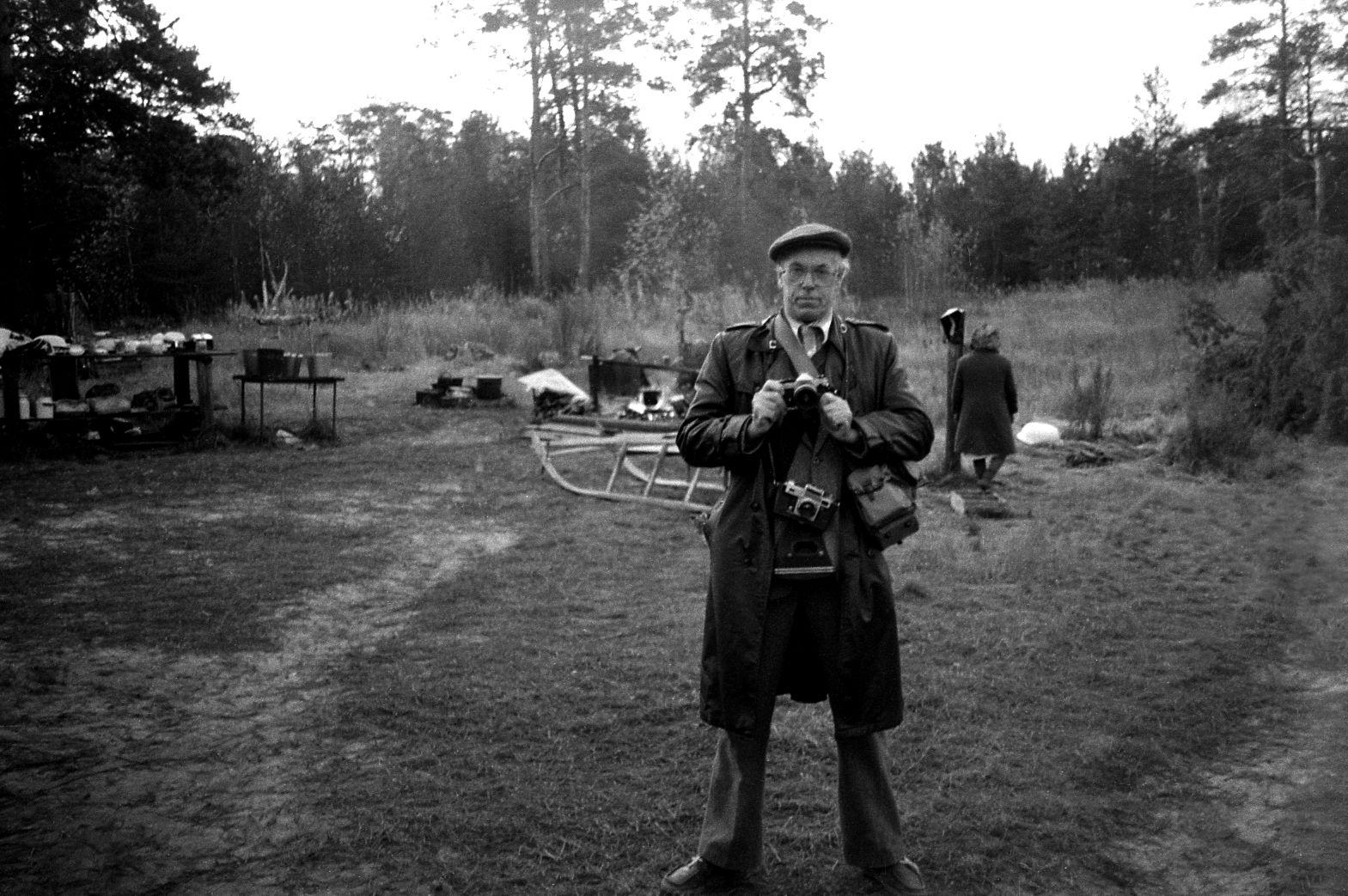 Võtteplatsil (1985) - Foto Enn Säde