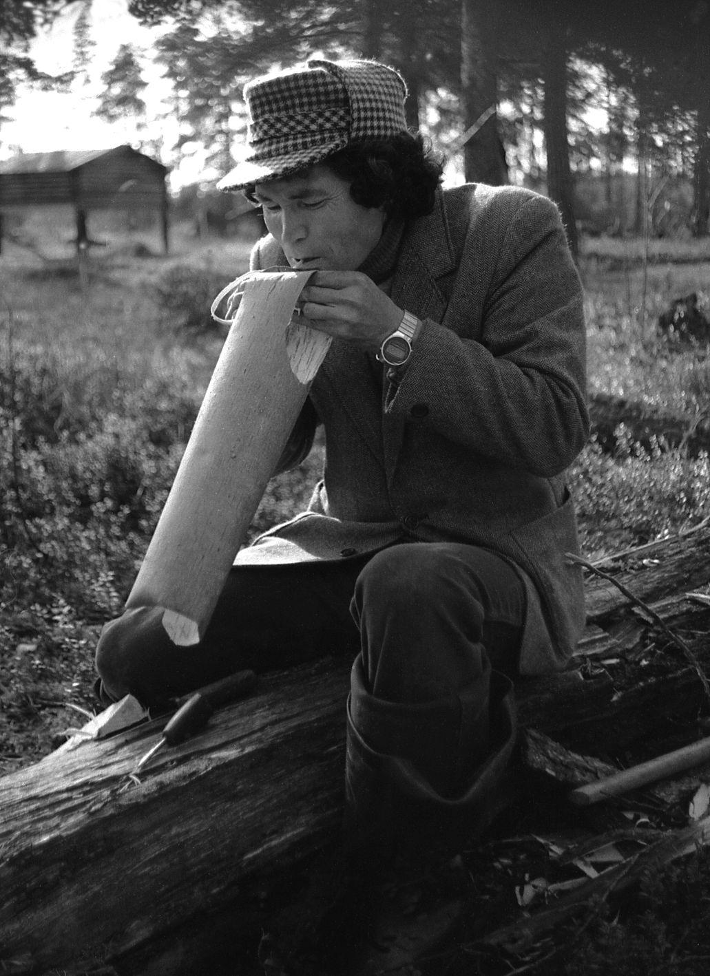 Ettevalmistused filmimiseks (1985) - Foto Enn Säde