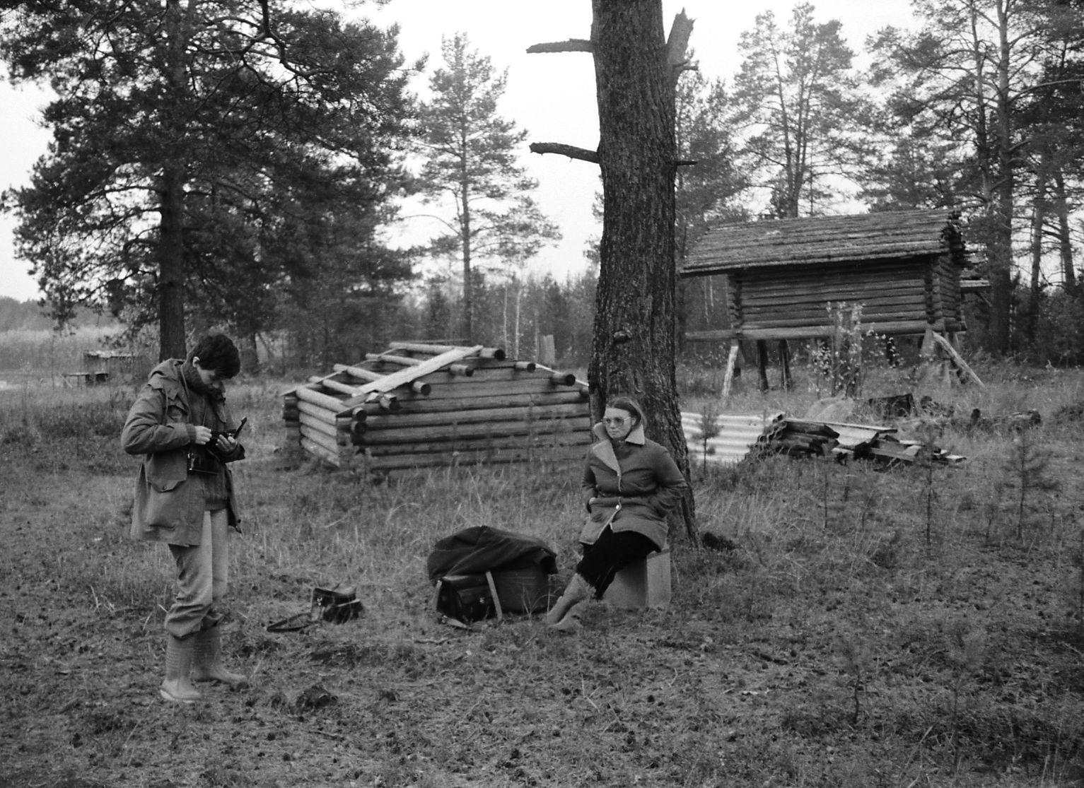 Võtteplatsil (1985) - Foto Enn Säde