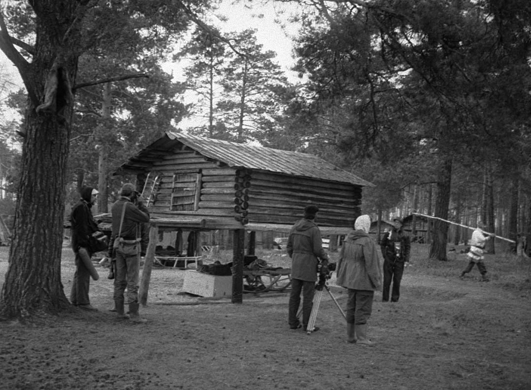Võttepaigale saabumine ja ettevalmistused filmivõteteks - Foto Maie Jõgi