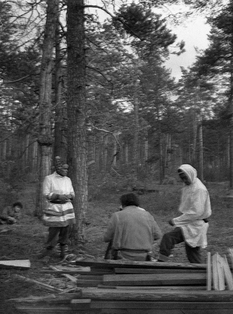 Karu maja ehitamine - Foto Maie Jõgi