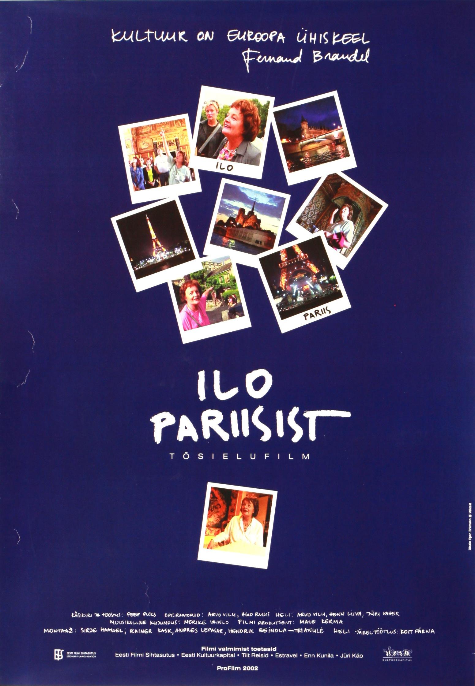 Ilo Pariisist (2002) - Eesti Filmi Sihtasutuse kogu