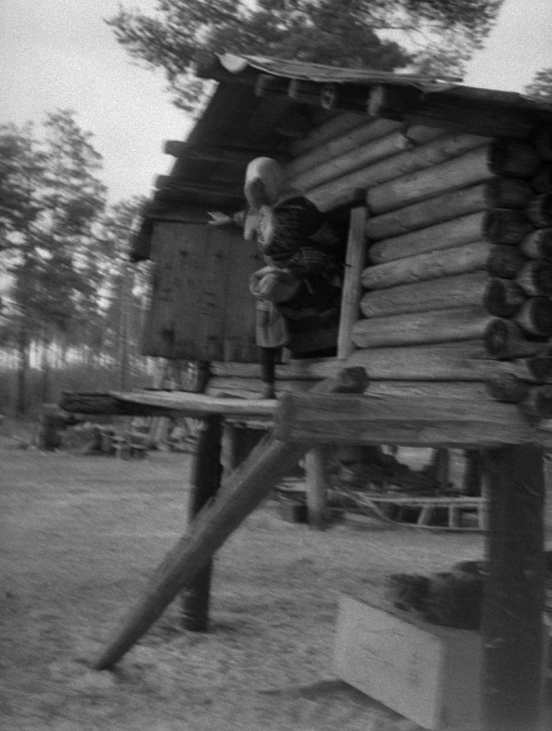 Filmivõtted sammasaida juures - Foto Maie Jõgi