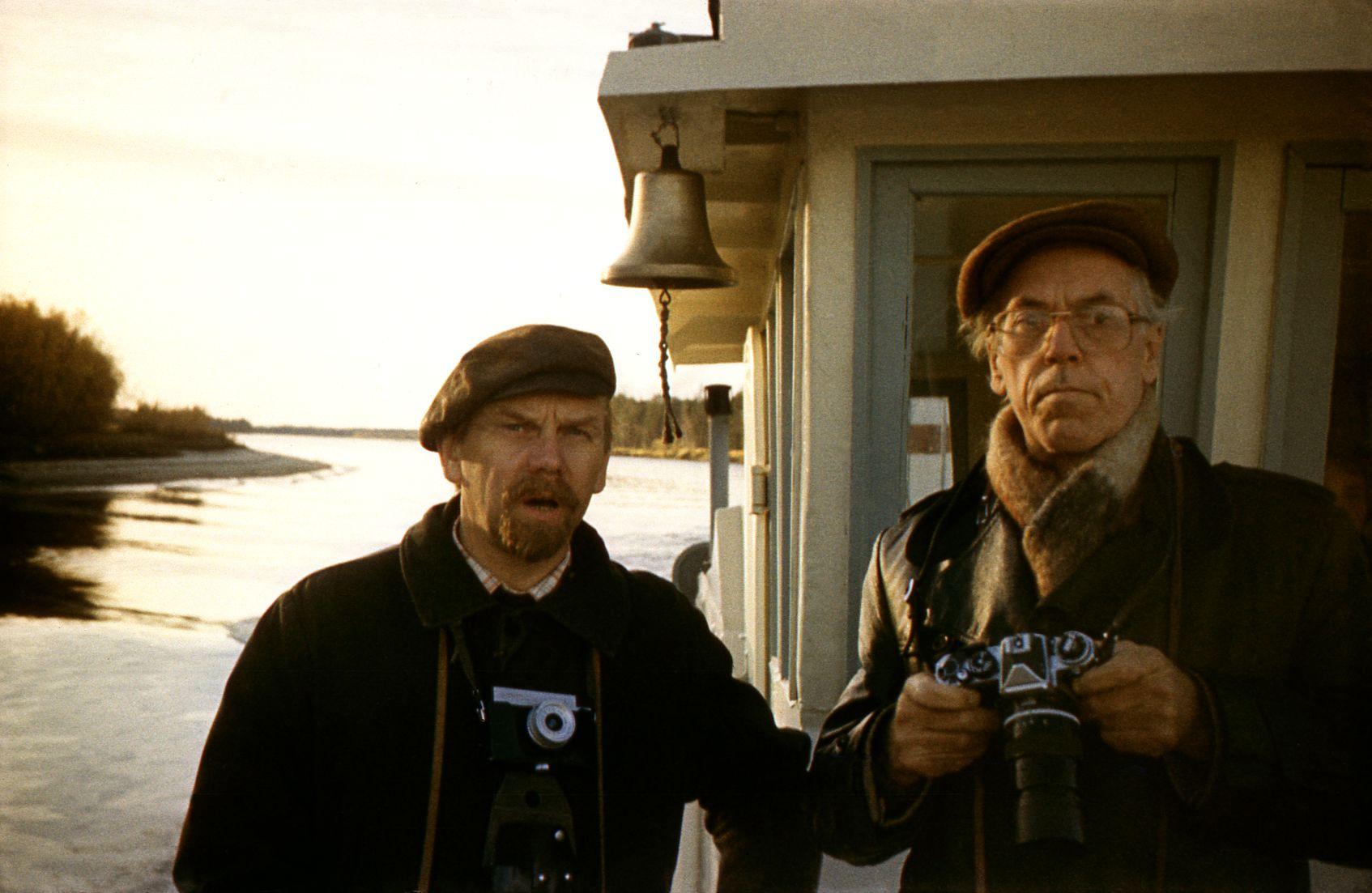 Filmigrupiga laeval - Foto Ago Ruus