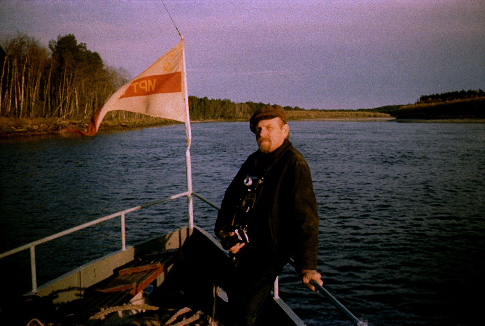 Filmigrupiga laeval - Foto Ago Ruus