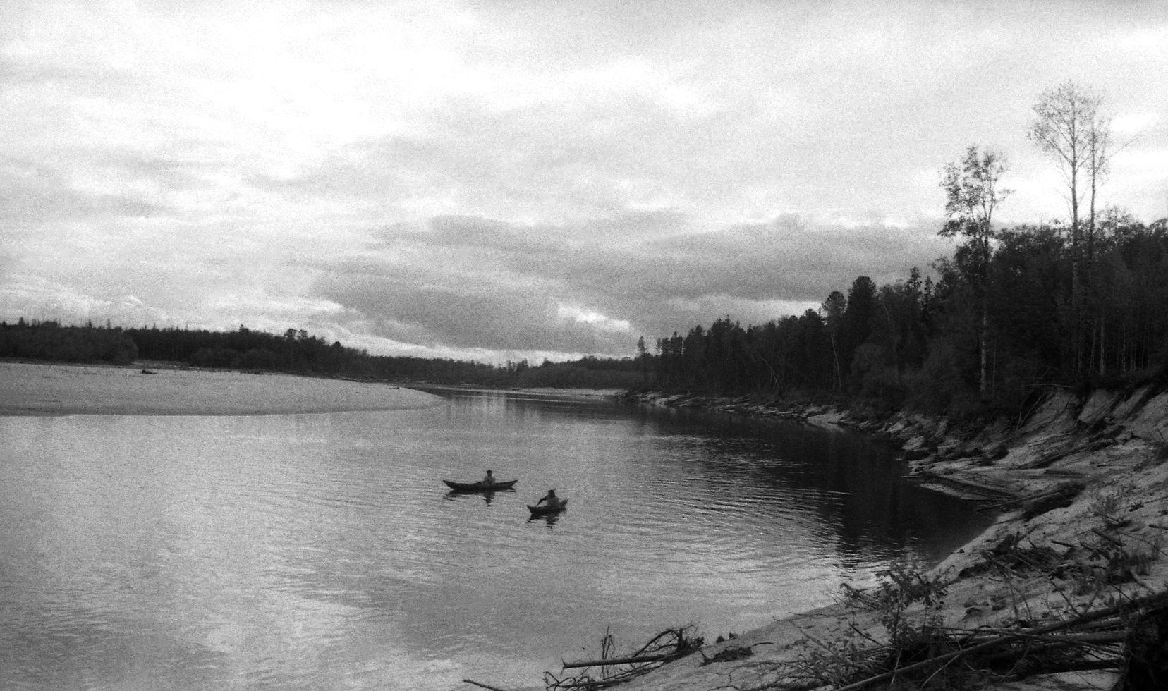 Sõit üle jõe kasetohtu tooma (1988) - Foto Enn Säde