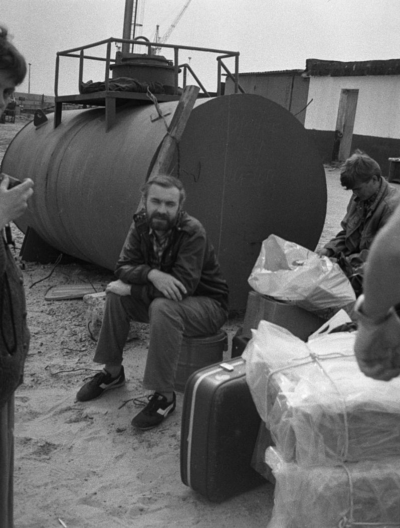 Filmigrupp tagasiteel  - Foto Maie Jõgi