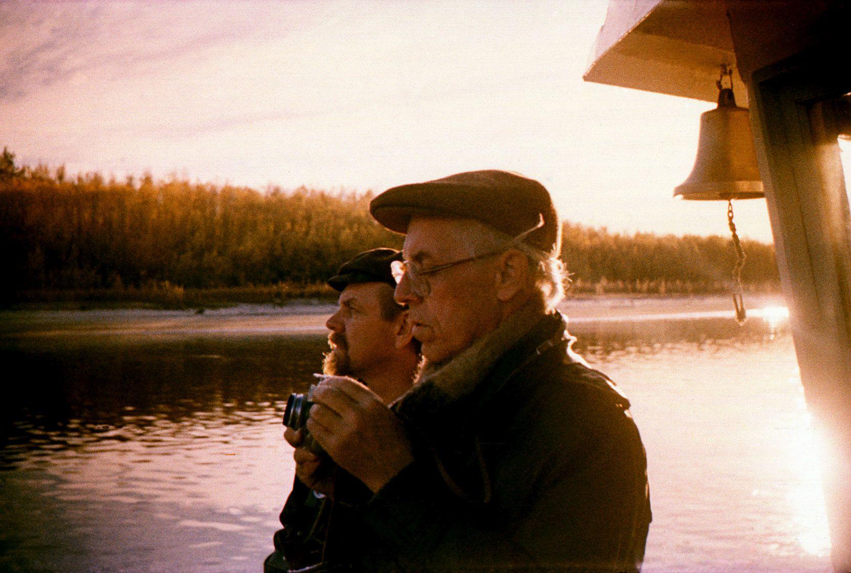 Filmigrupiga laeval - Foto Ago Ruus