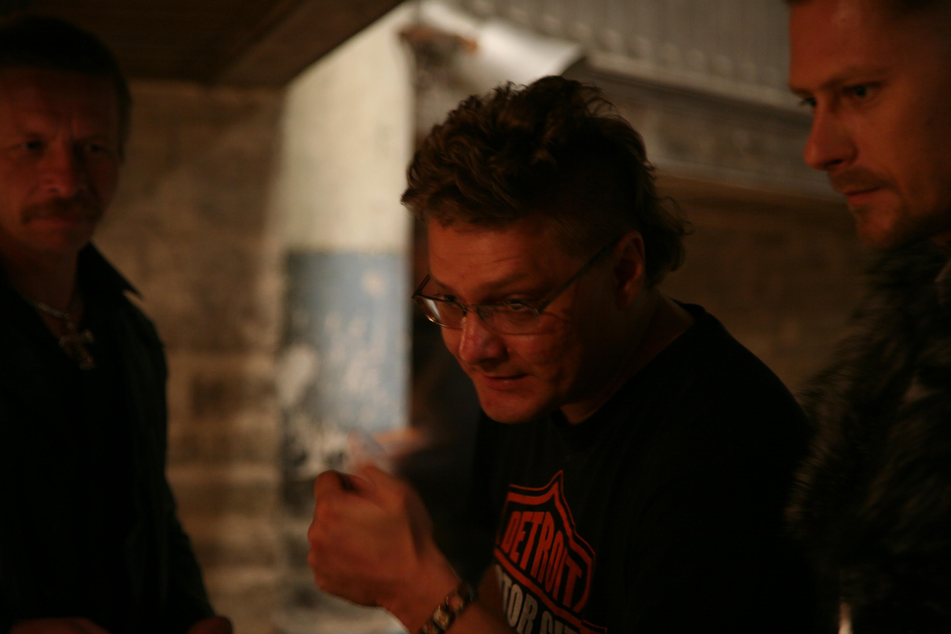 Režissöör Rainer Sarnet - Foto Peeter Laurits - Homeless Bob Production