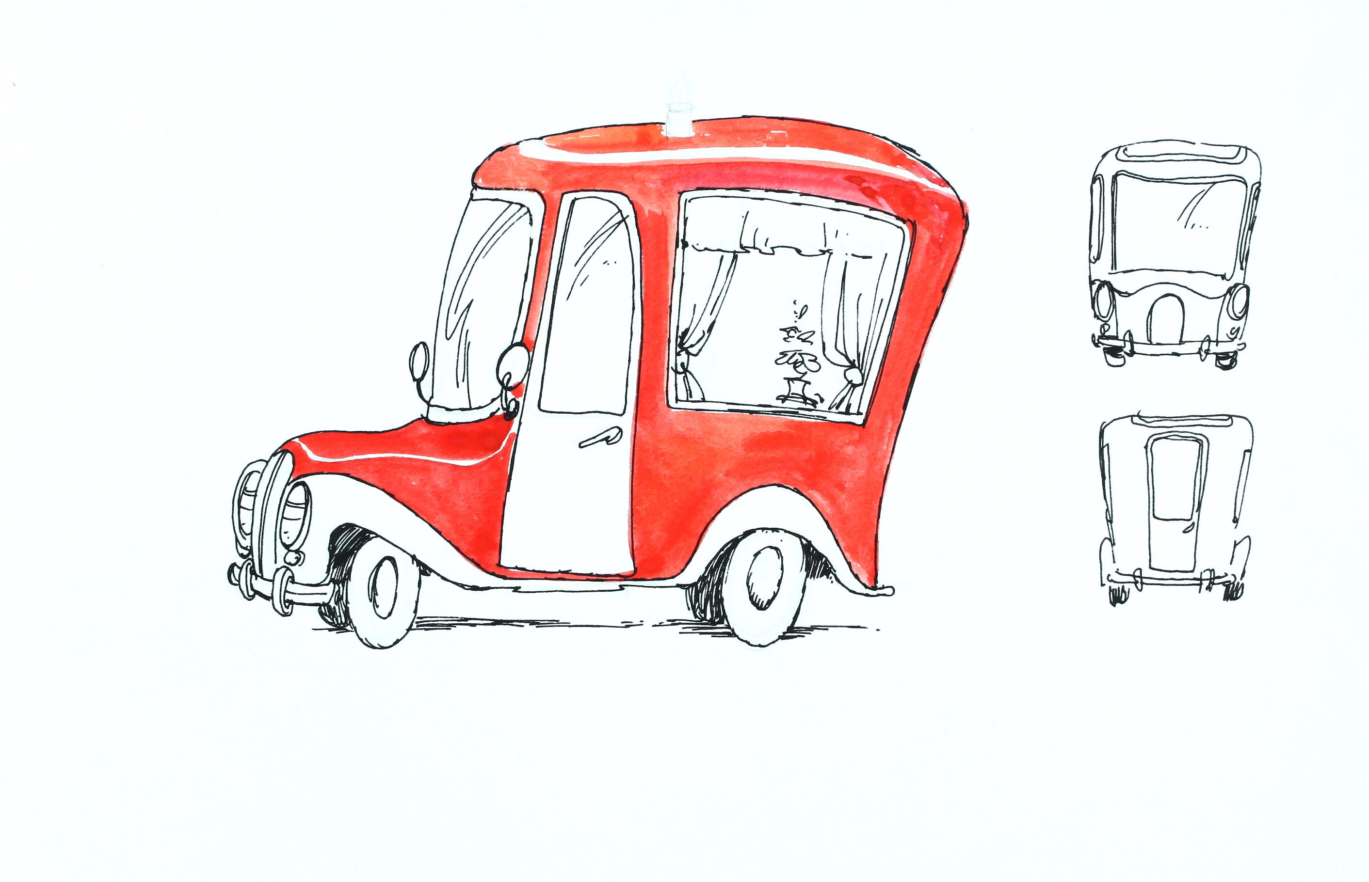 Muhvi auto - Kunstnik Edgar Valter - Heiki Ernitsa kogu