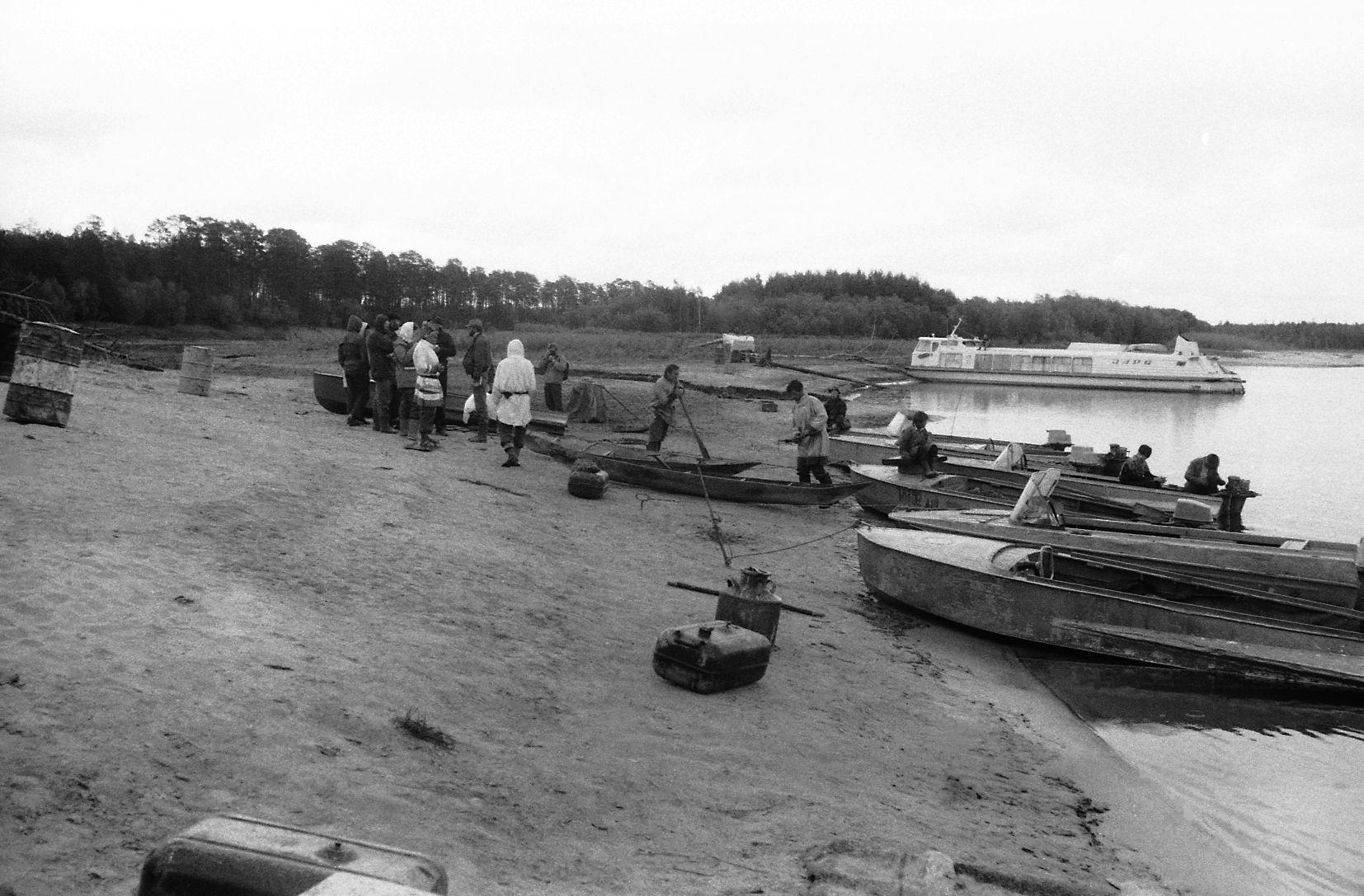 Sõit üle jõe kasetohtu tooma (1988) - Foto Enn Säde