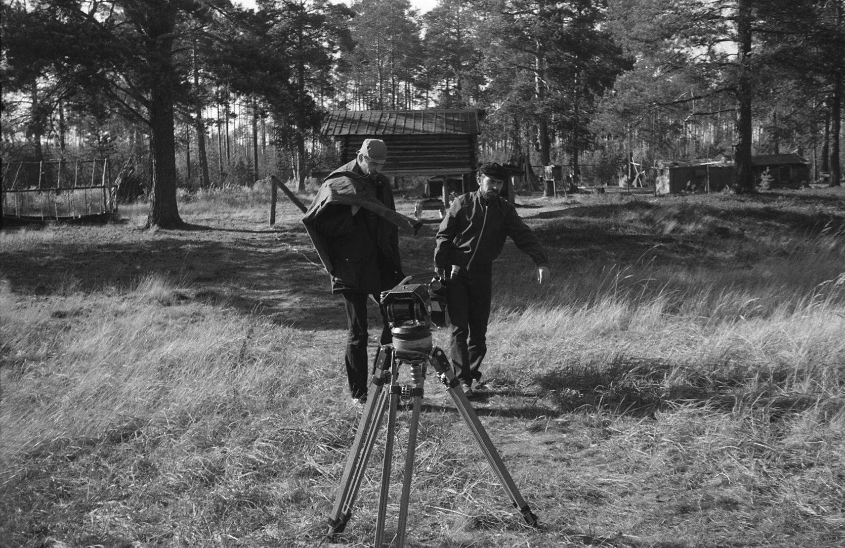 Võtteplatsil (1985) - Foto Enn Säde