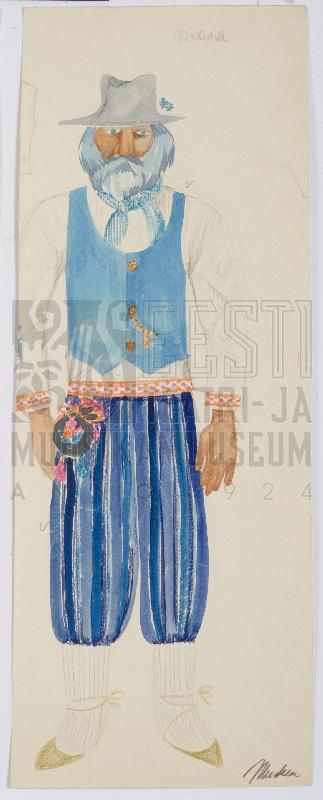 Kunstnik Liina Pihlak - 
 Eesti Teatri- ja Muusikamuuseumi kogu