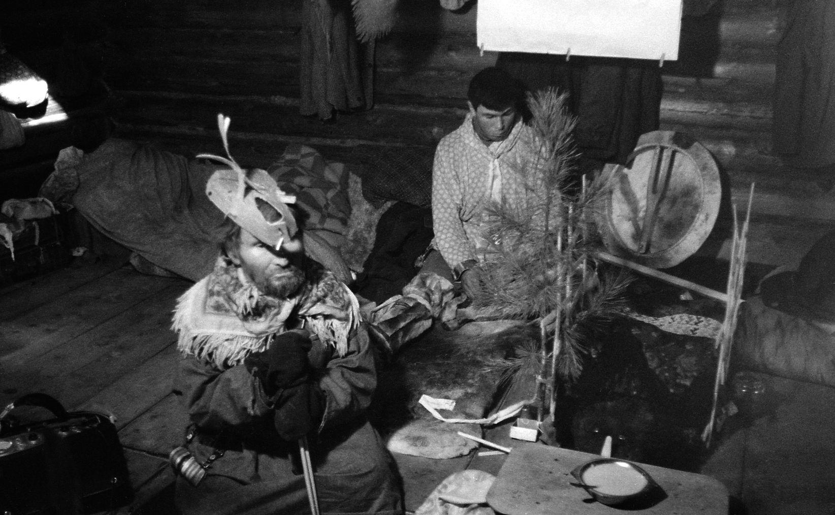 Filmivõtted tares (1985) - Fotod Enn Säde