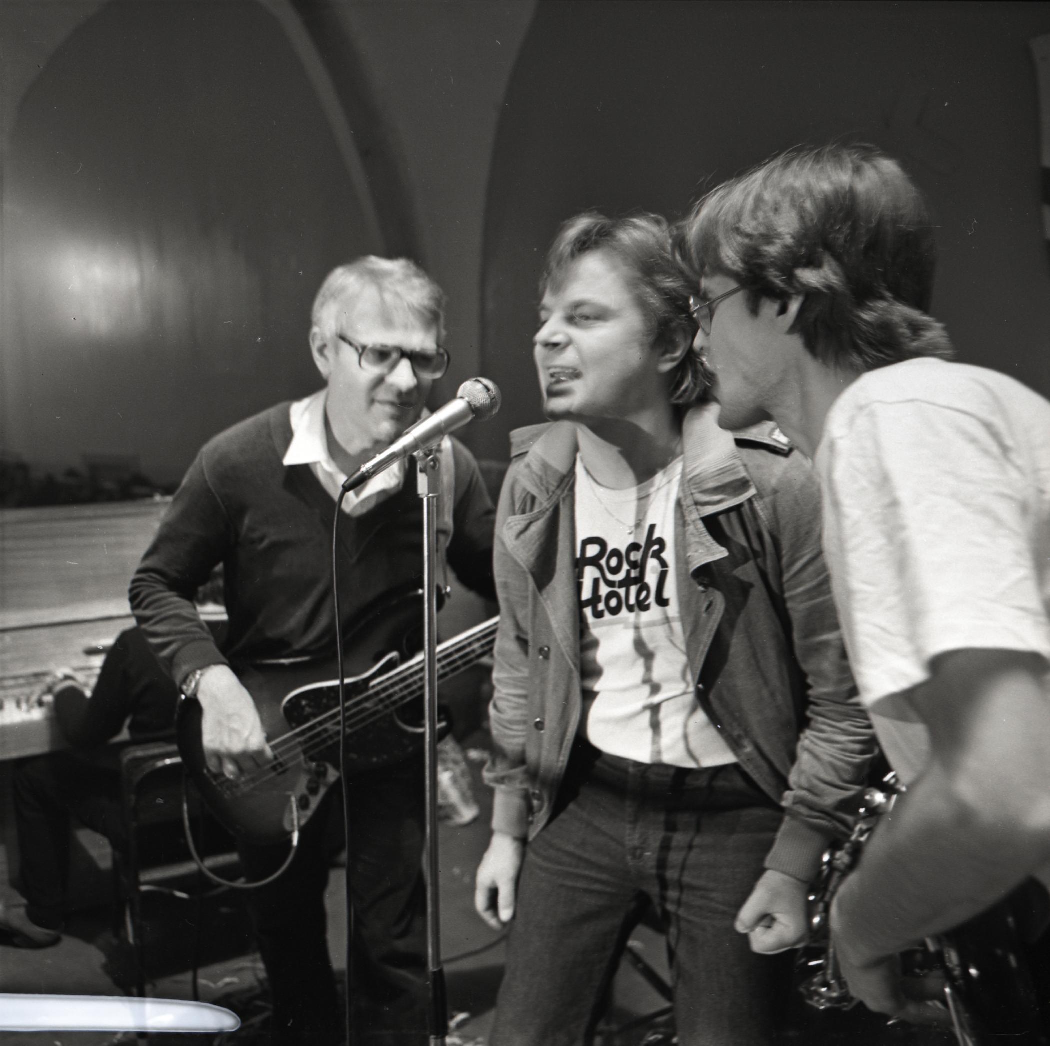 Ansambel Rock Hotel. Heigo Mirka, Ivo Linna, Andres Põldroo