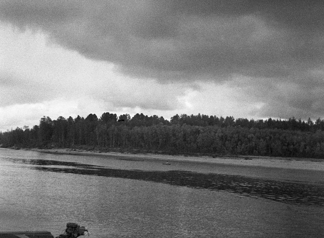 Üle jõe kasetohtu toomas - Foto Maie Jõgi