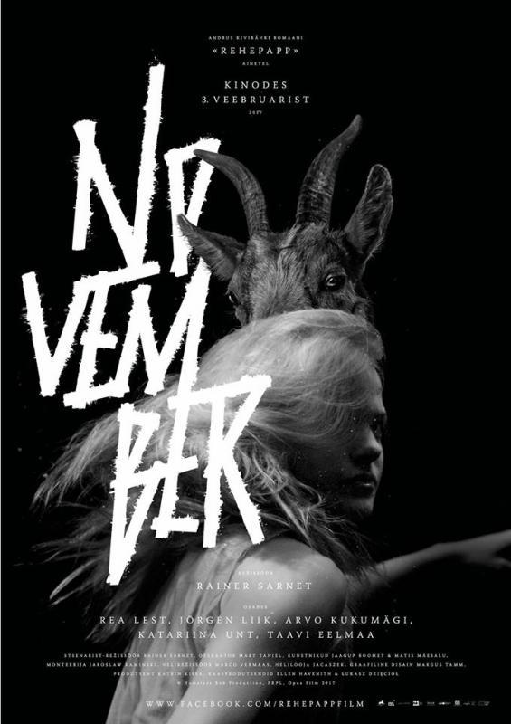 November (2017) - Kujundus Margus Tamm - Homeless Bob Production