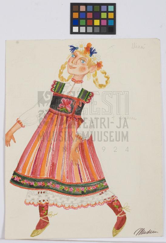 Kunstnik Liina Pihlak - 
 Eesti Teatri- ja Muusikamuuseumi kogu