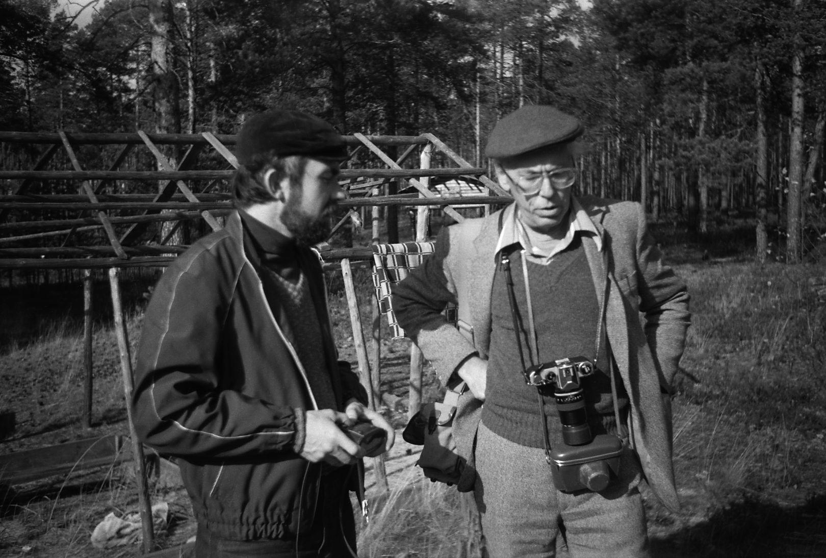 Võtteplatsil (1985) - Foto Enn Säde