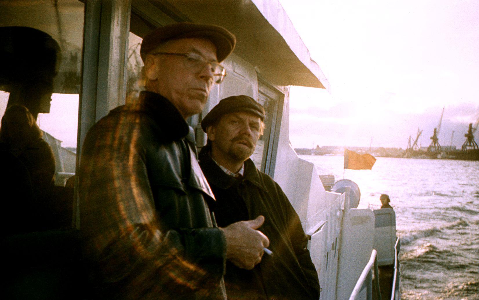 Filmigrupiga laeval - Foto Ago Ruus