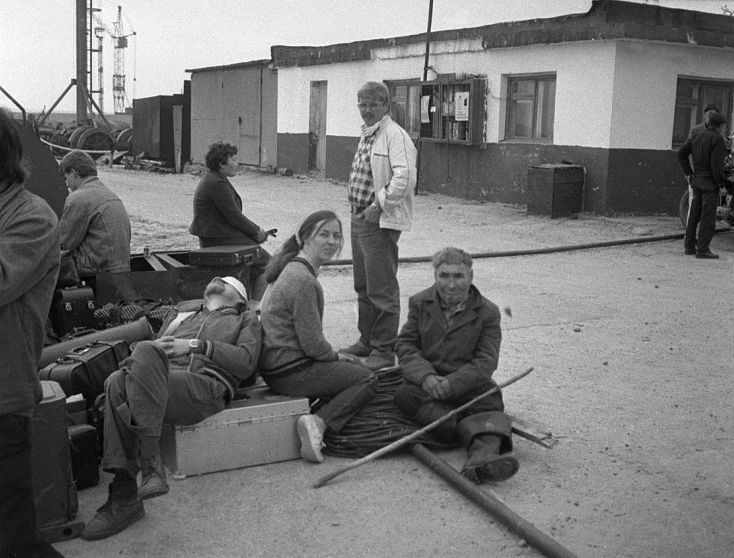 Filmigrupp tagasiteel  - Foto Maie Jõgi