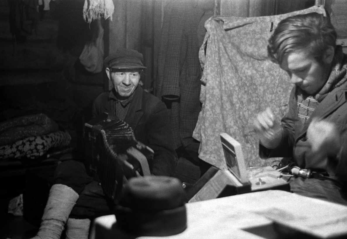 Filmivõtetel - Foto Arvi Kalk