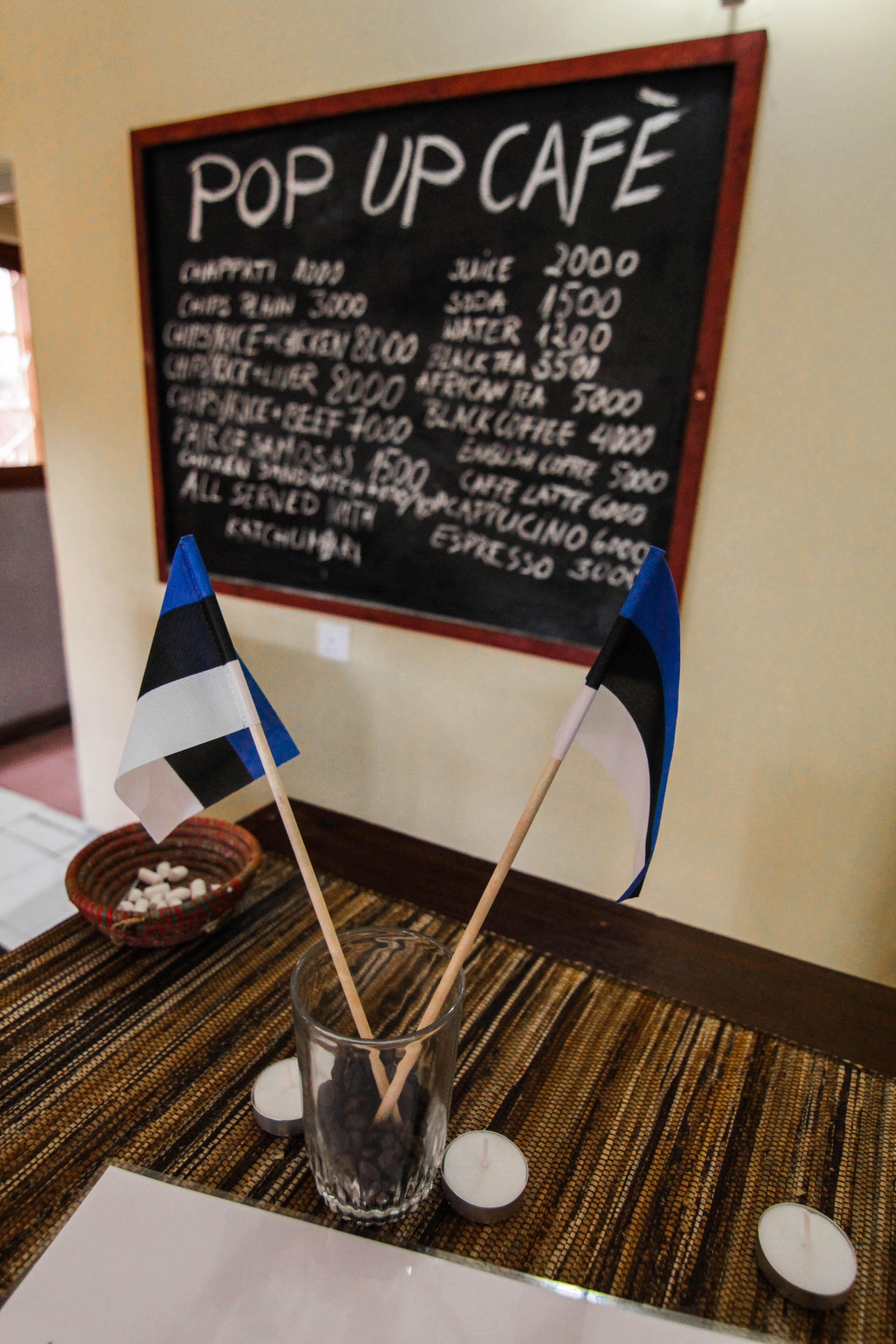 Eesti lipp POP UP kohvikus - Foto Kullar Viimne
