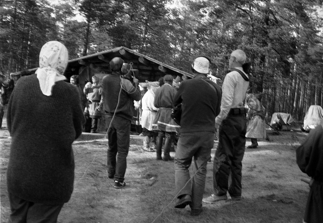 Hantide tantsu filmivõtted - Foto Maie Jõgi