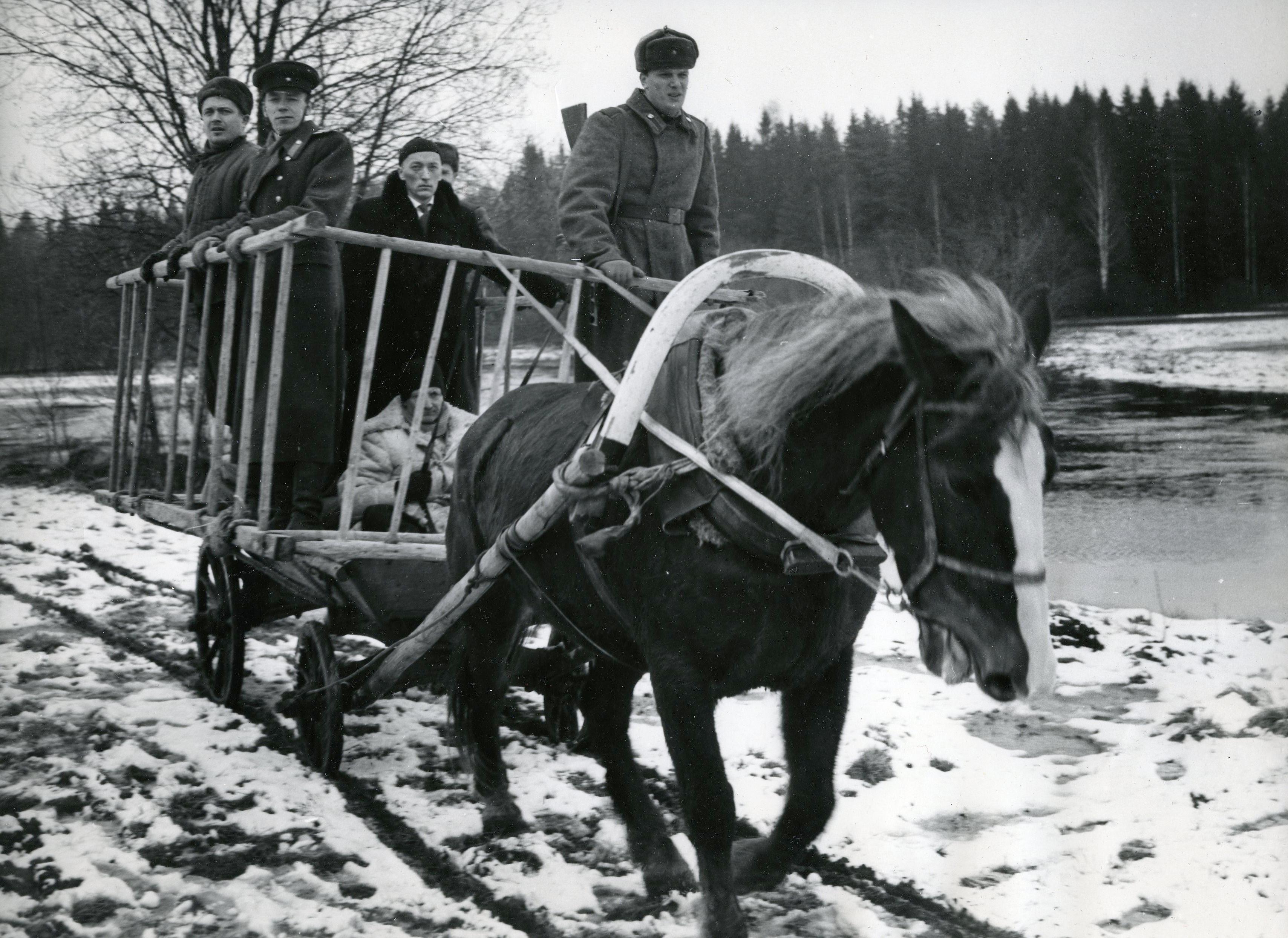 Mängufilm „Äratus“ (1989) - I linnamehe osas Sulev Luik - Foto Viktor Mentunen