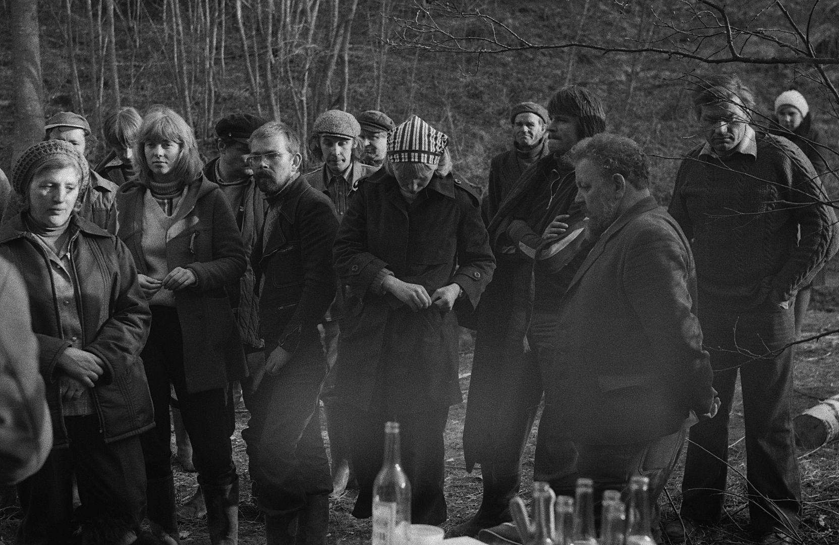 Filmi lõpetamine mais 1979. Pidu. 