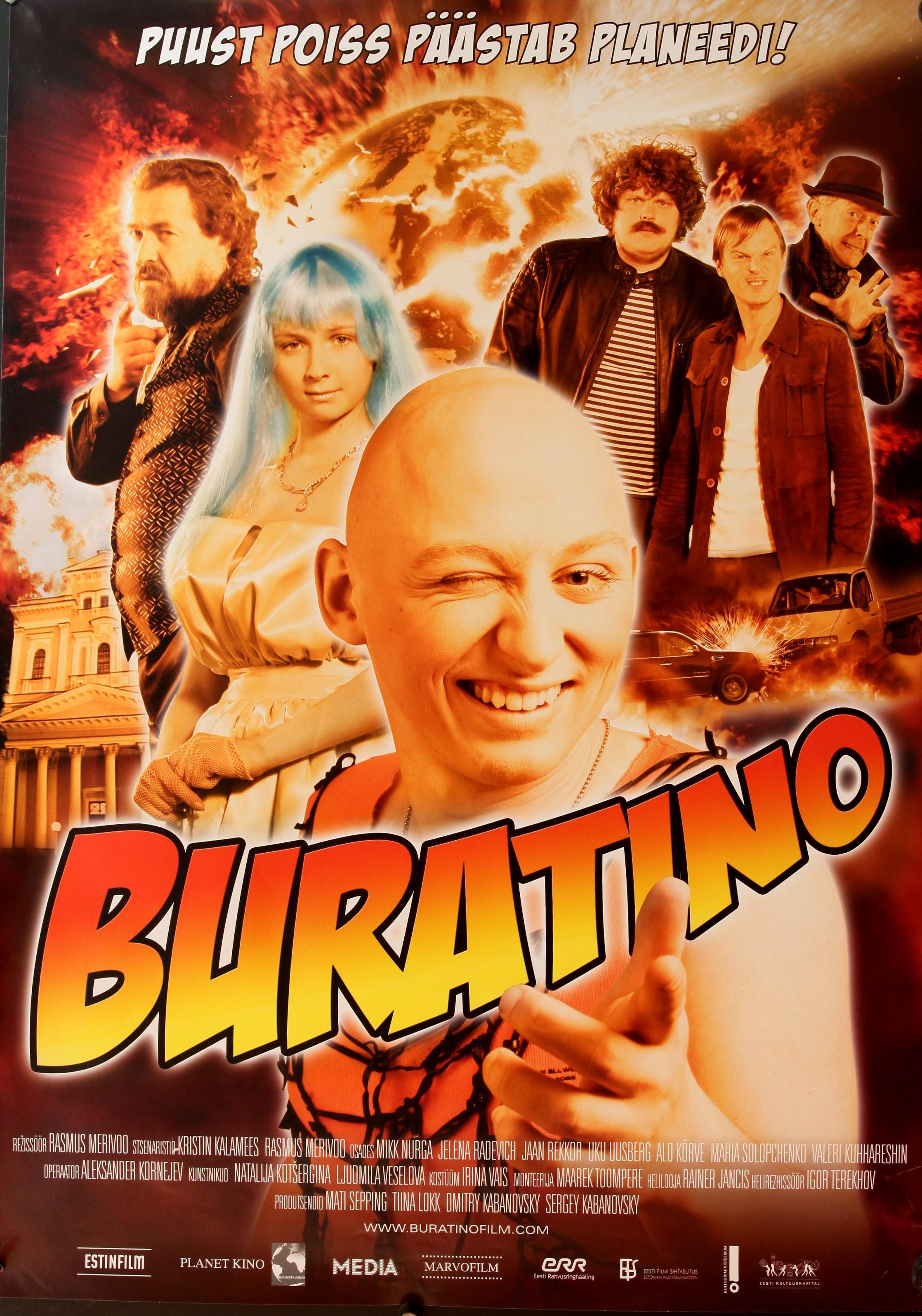 Buratino (2009) -
 Kunstnik Marek Piliste -
 Eesti Filmi Sihtasutuse kogu
