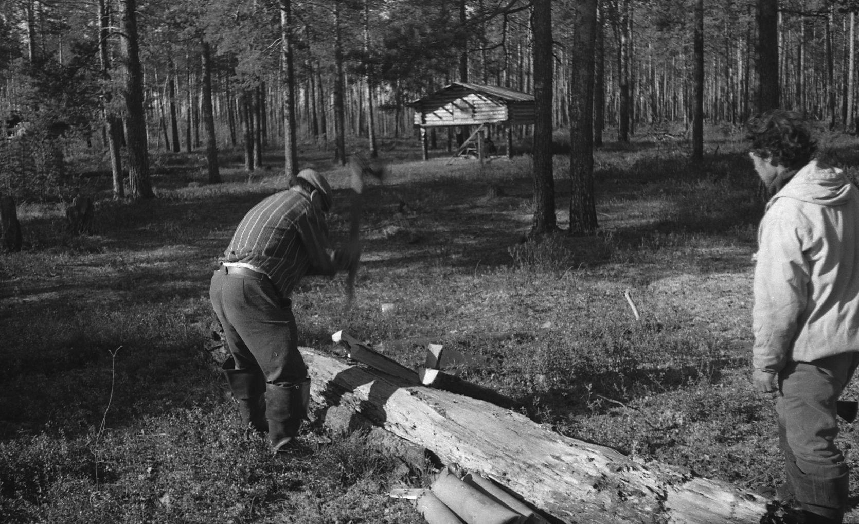 Ettevalmistused filmimiseks (1985) - Foto Enn Säde