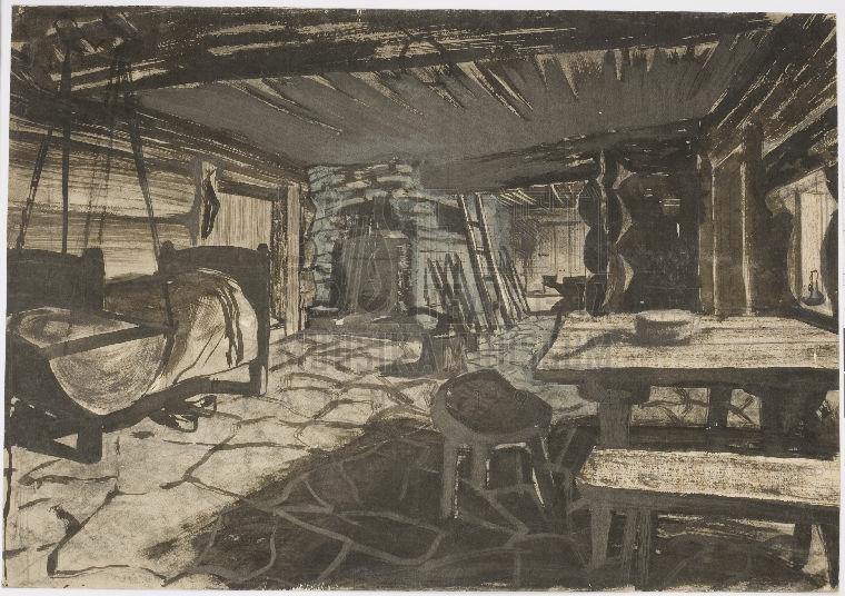 Maa peal -
 Kunstnik Rein Raamat -
 Eesti Teatri- ja Muusikamuuseumi kogu