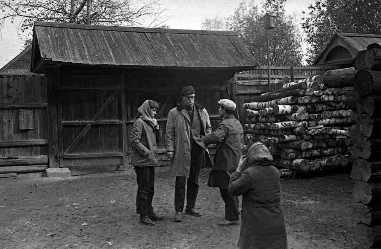 Filmivõtetel - Foto Arvi Kalk
