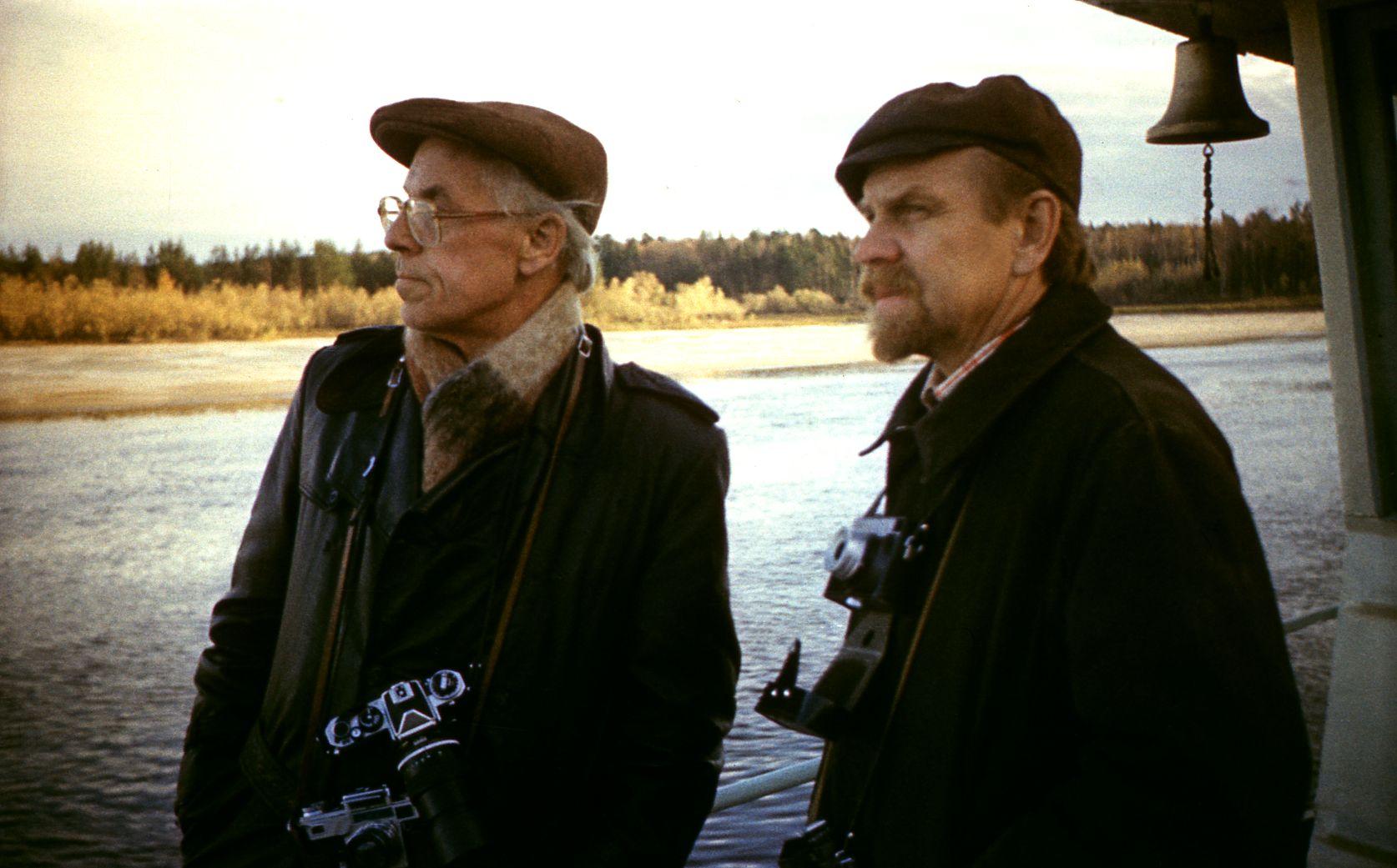 Filmigrupiga laeval - Foto Ago Ruus