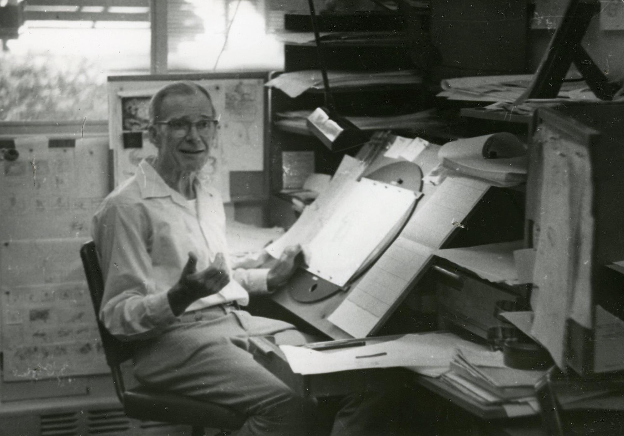 Walt Disney filmide animaator Frank Thomas