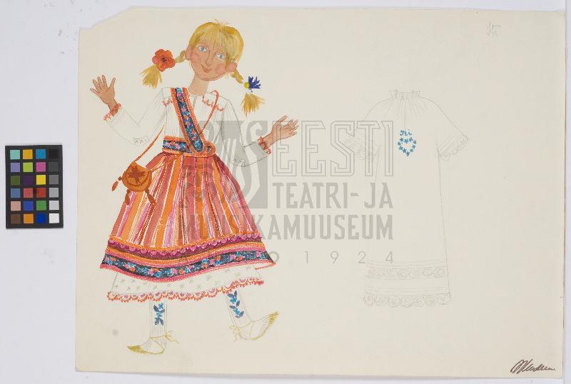 Kunstnik Liina Pihlak - 
 Eesti Teatri- ja Muusikamuuseumi kogu